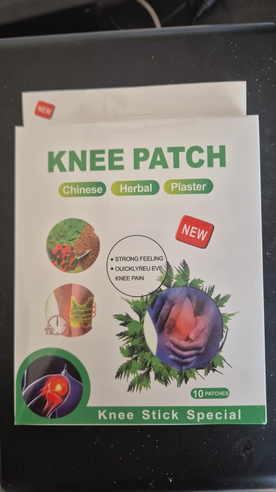 Knee Pain Relief Patches – Self Heating Moxa Therapy