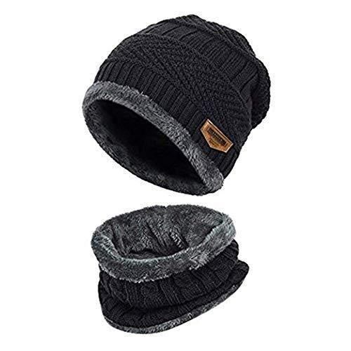 Unisex Woolen Cap Set